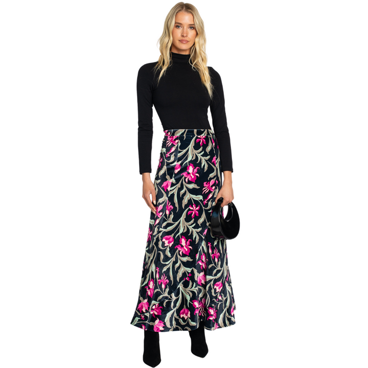 Elizabeth James Serena Skirt Iris