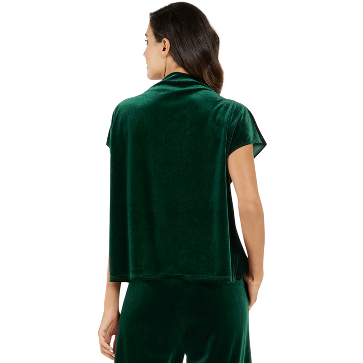 Jude Connally Tillie Top Velvet Green