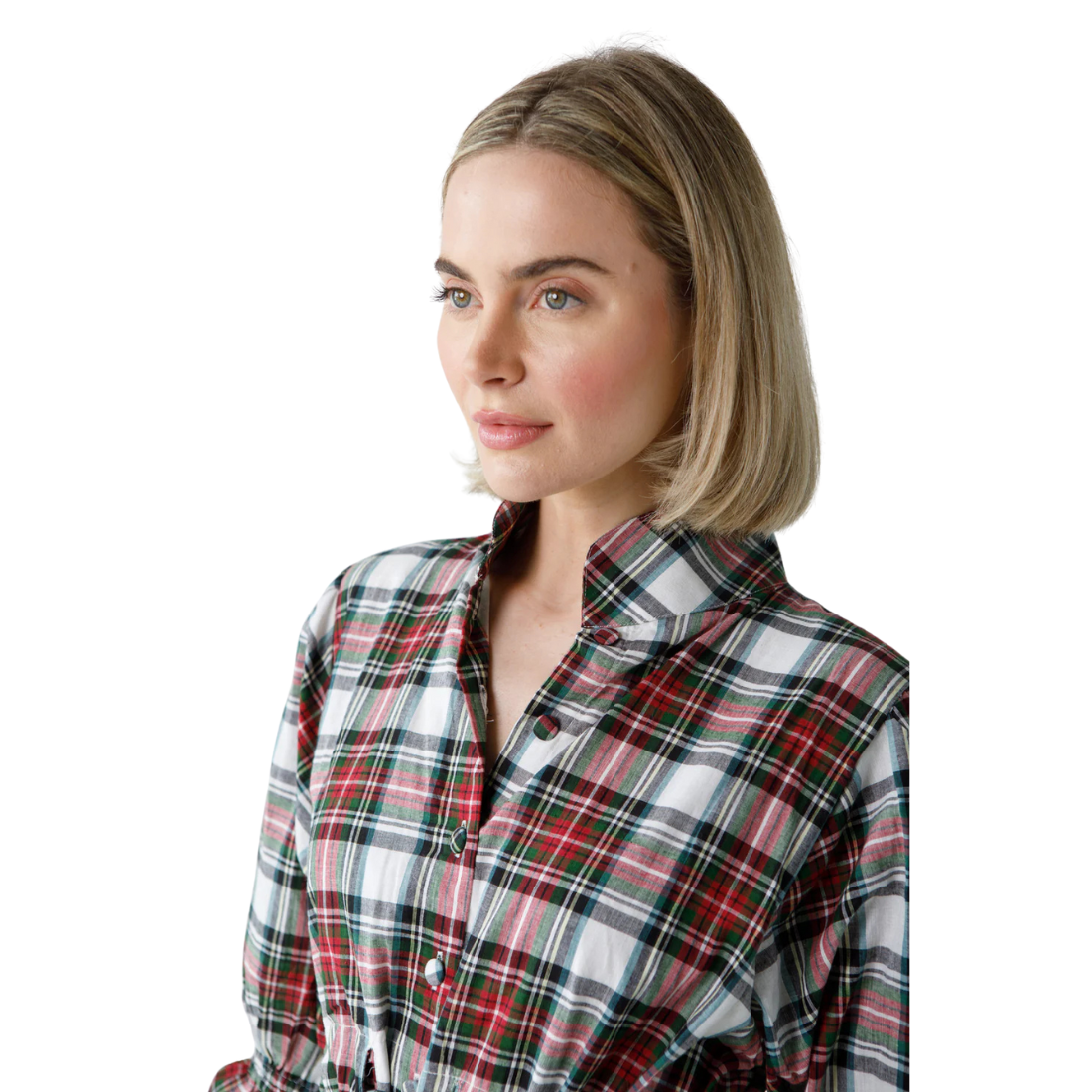 Holly Shae Catherine Dress Holiday Plaid