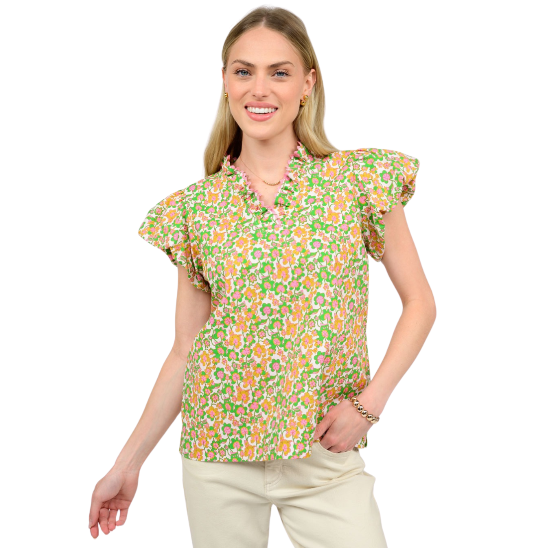 Ivy Jane Clover Popover Top