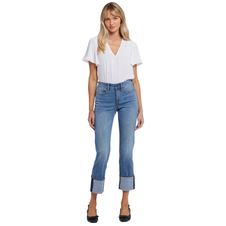 NYDJ Marilyn Straight Cuff Jean