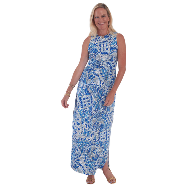 CK Bradley Nina Dress Falcon Bluejay