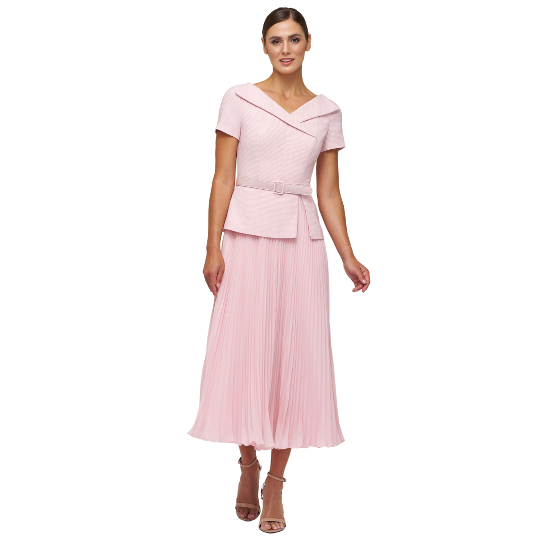 Kay Unger Mila Tea Length Dress