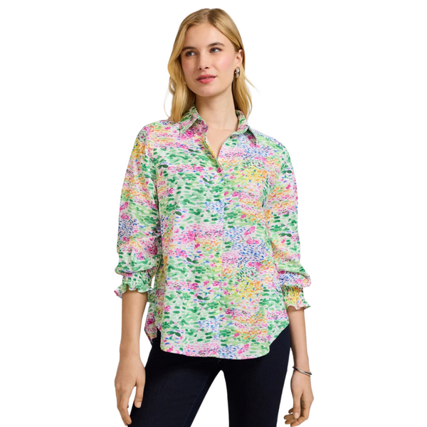 Foxcroft Olivia Impress Floral Top