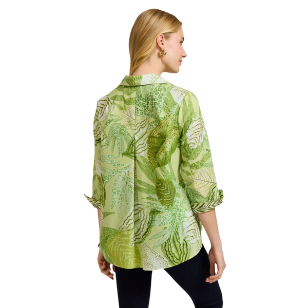 Foxcroft Agnes Jungle Top