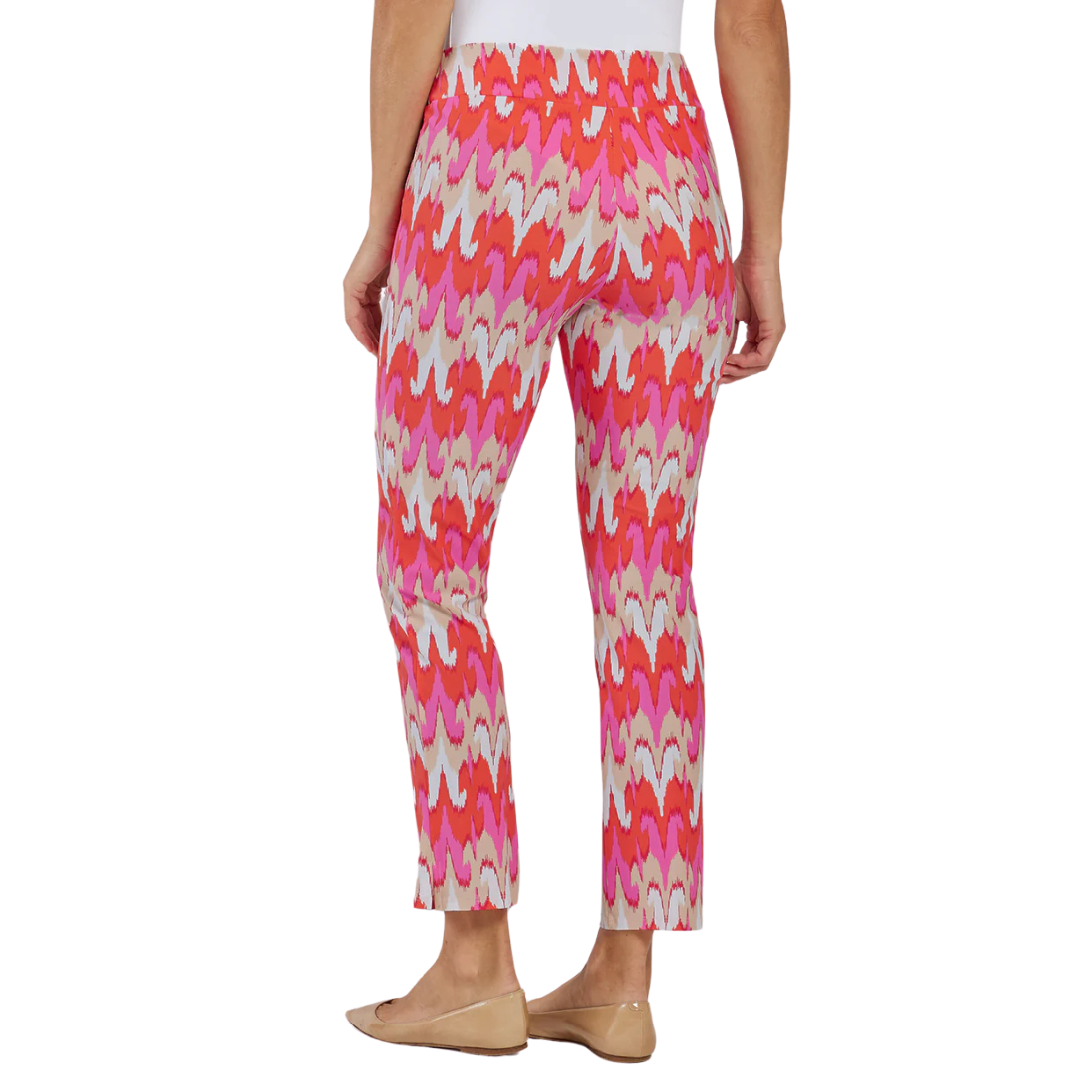 Jude Connally Lucia Pant Paradise Ikat Peony