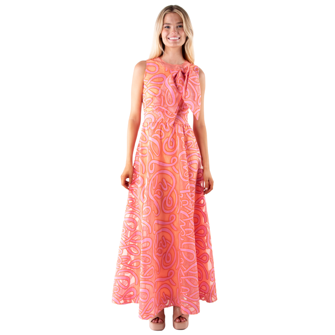 Emily McCarthy Bella Maxi Joy Coral