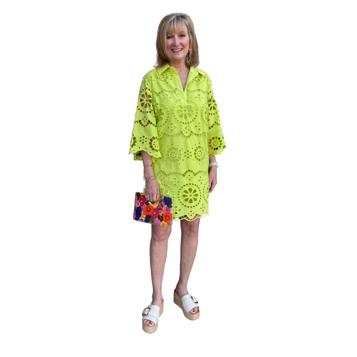 Tyler Boe Penny Eyelet Tunic