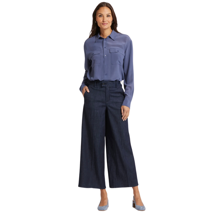 NYDJ High Rise Mona Trouser Lightweight Wash