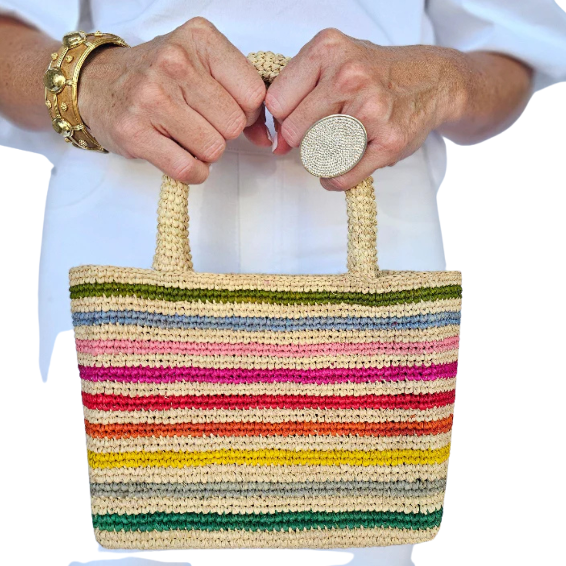 Baldiz Mini Mae Rainbow Bag
