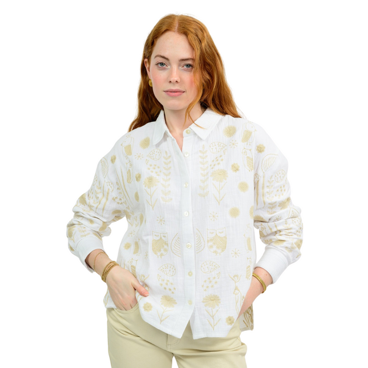 Ivy Jane Flock Of Birds Shacket