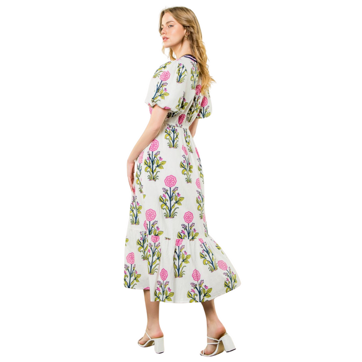 Garden Floral Maxi Dress