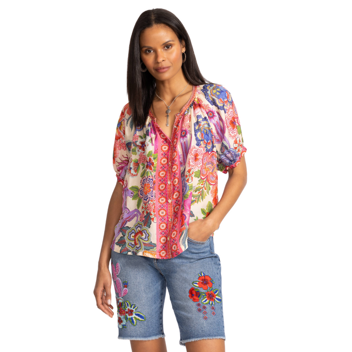 Johnny Was Avah Top Kallie