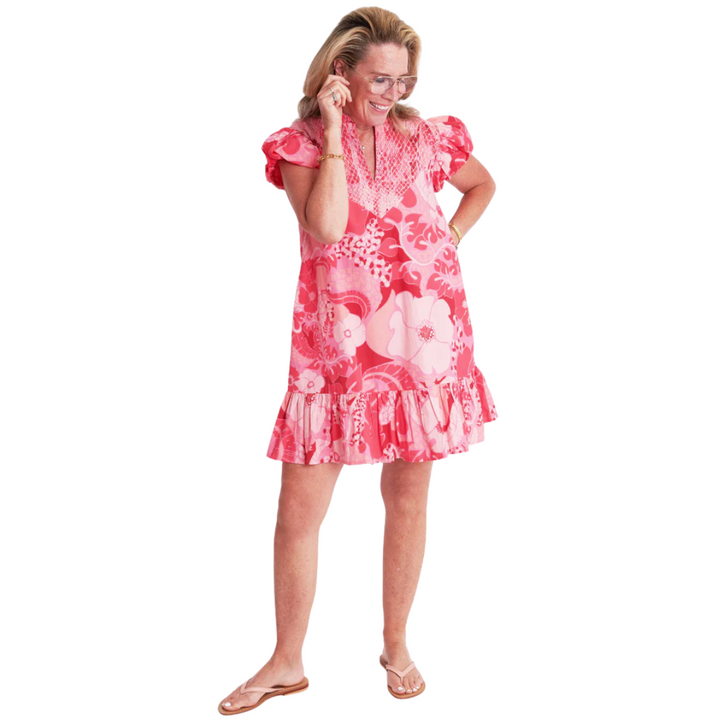 CK Bradley Cayman Dress Narnia Geranium