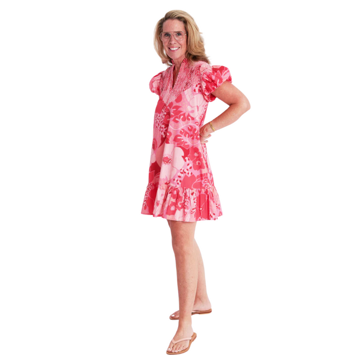 CK Bradley Cayman Dress Narnia Geranium