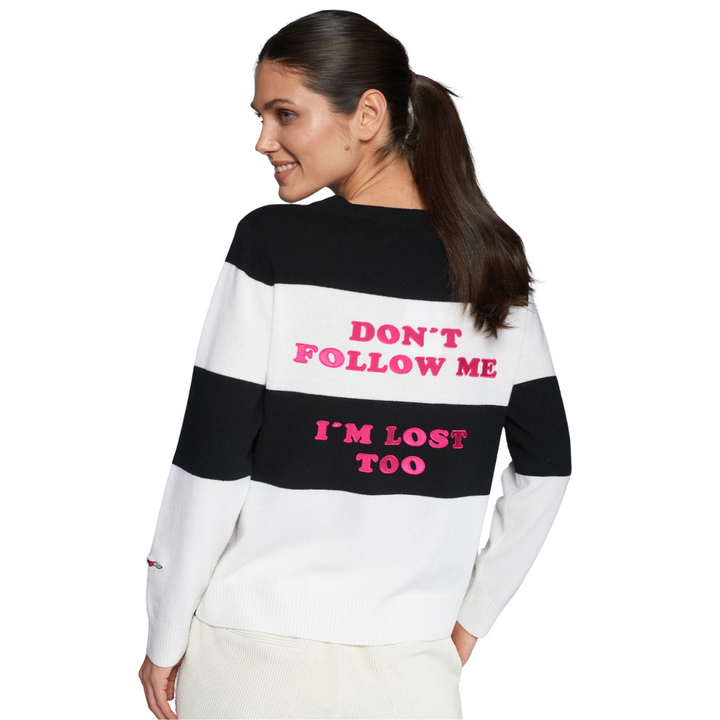 Vilagallo Don't Follow Me Sweater