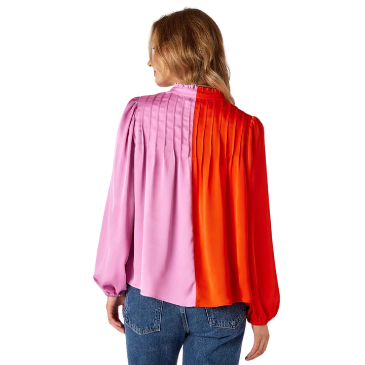 Crosby Gabby Blouse Tropical Colorblock