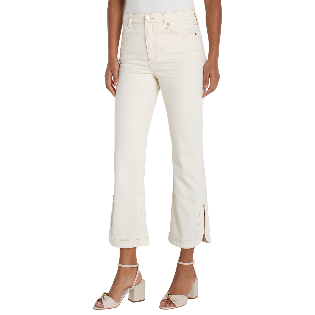 Liverpool Hannah Crop Flare Tulip