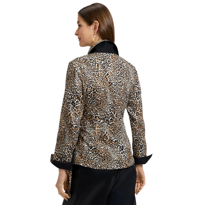 Foxcroft Salina Shirt Cheetah