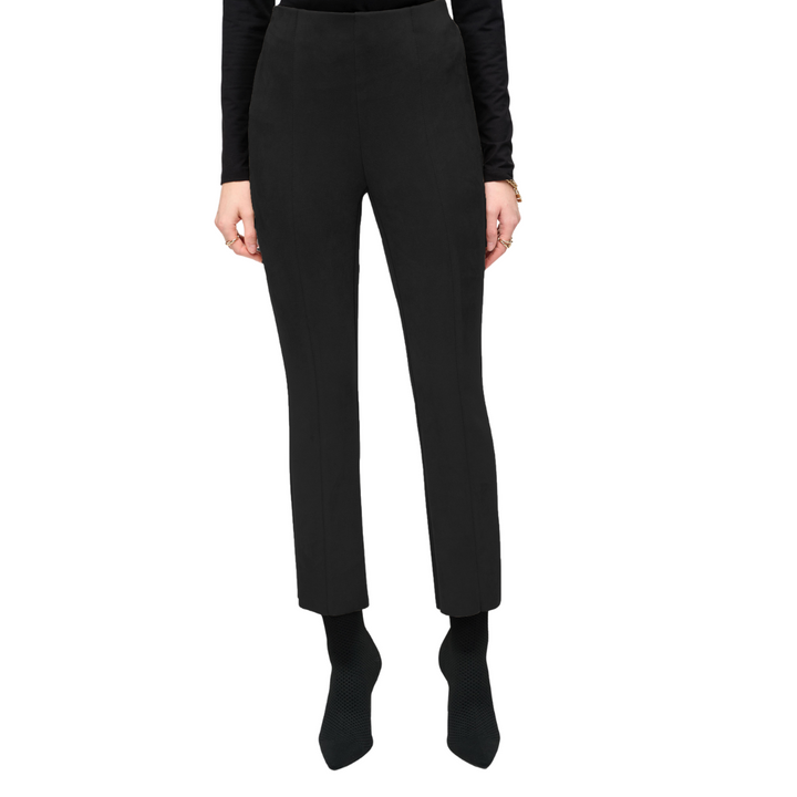 Joseph Ribkoff Scuba Suede Flared Pants