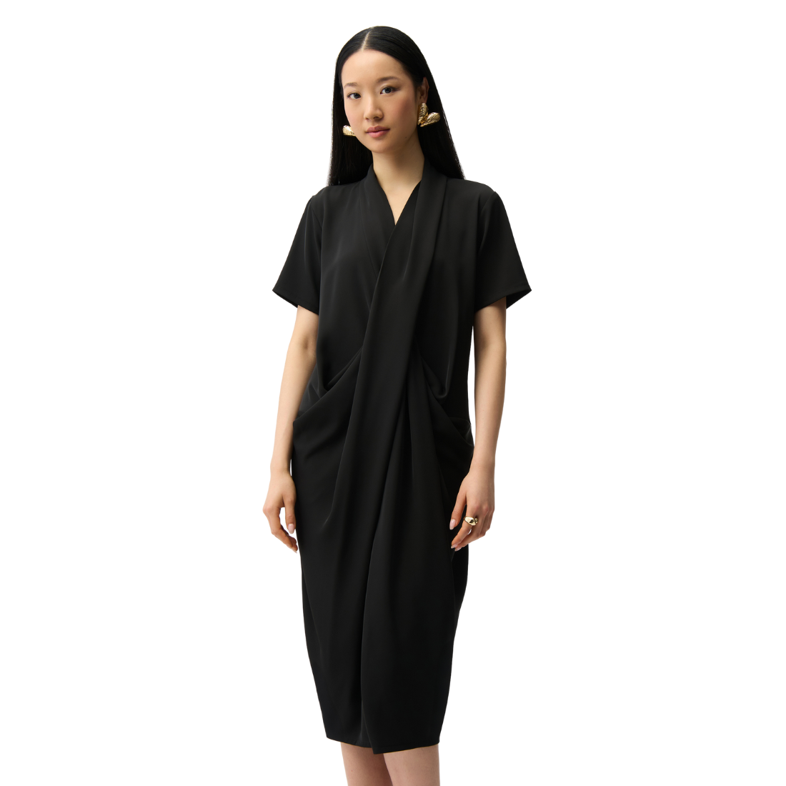 Joseph Ribkoff Woven Twill Cocoon Dress