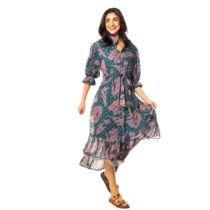 Holly Shae Catherine Dress Gloaming Autumn Garden