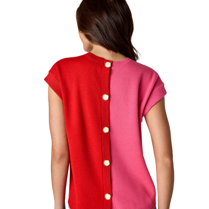 Crosby Leo Sweater Reflection Colorblock