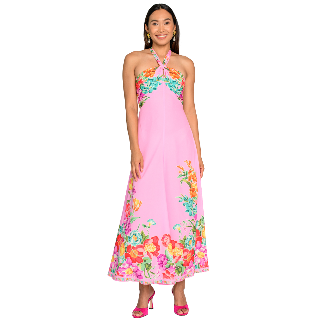 Elizabeth James Aubrey Dress Tulip Tapestry