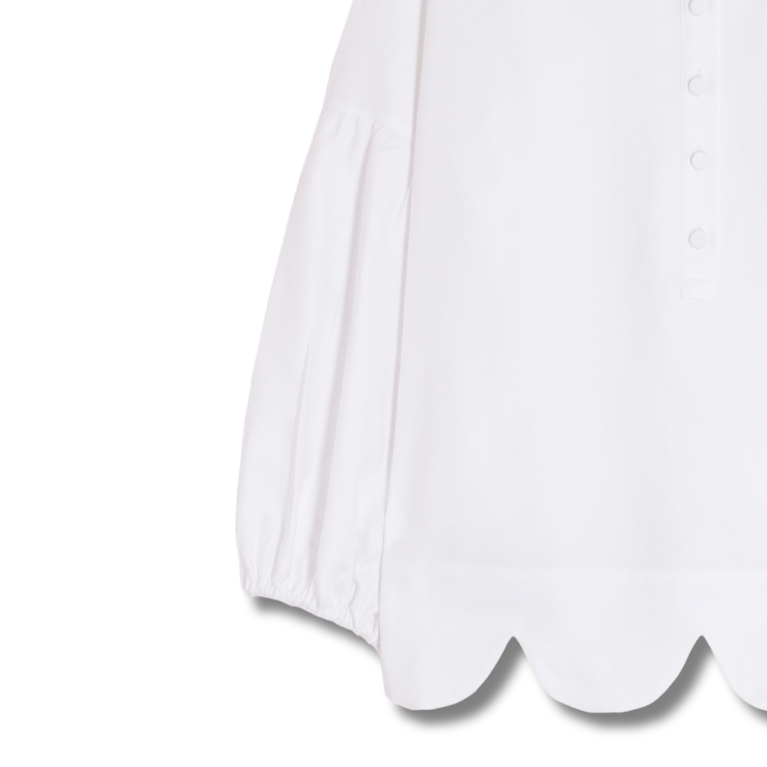 Vilagallo Arua Scallop Top