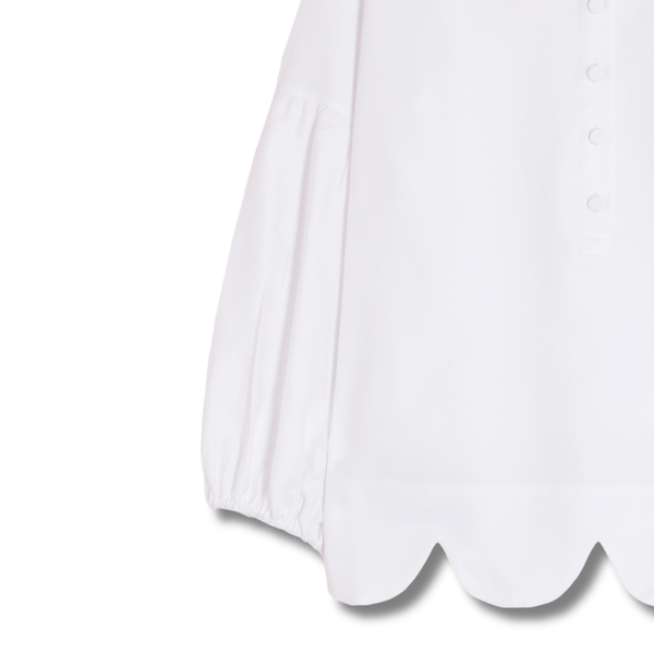 Vilagallo Arua Scallop Top