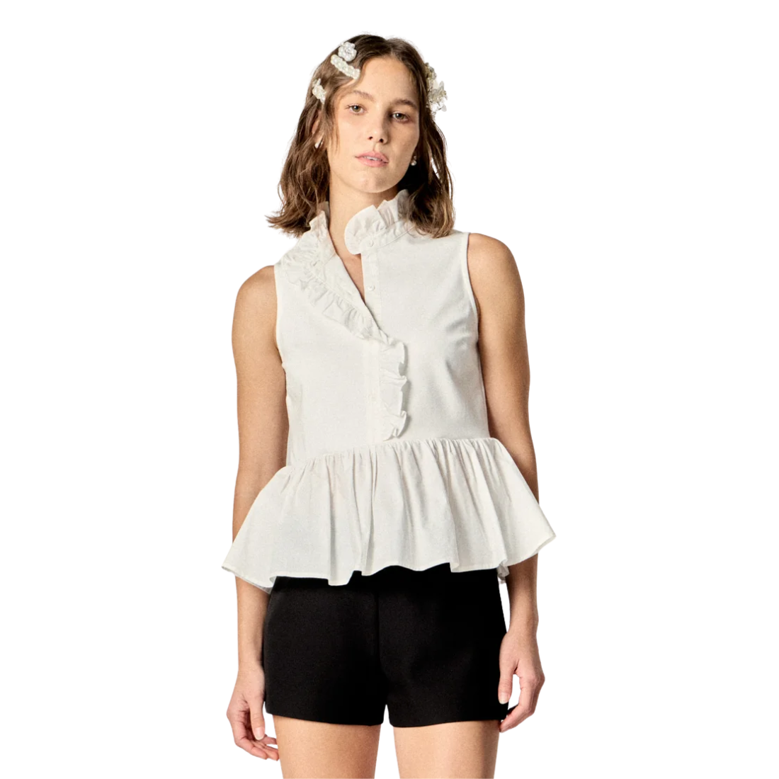 Polly Peplum Top