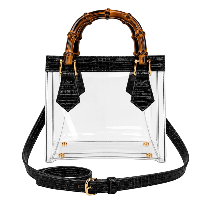 Jules Bamboo Clear Bag