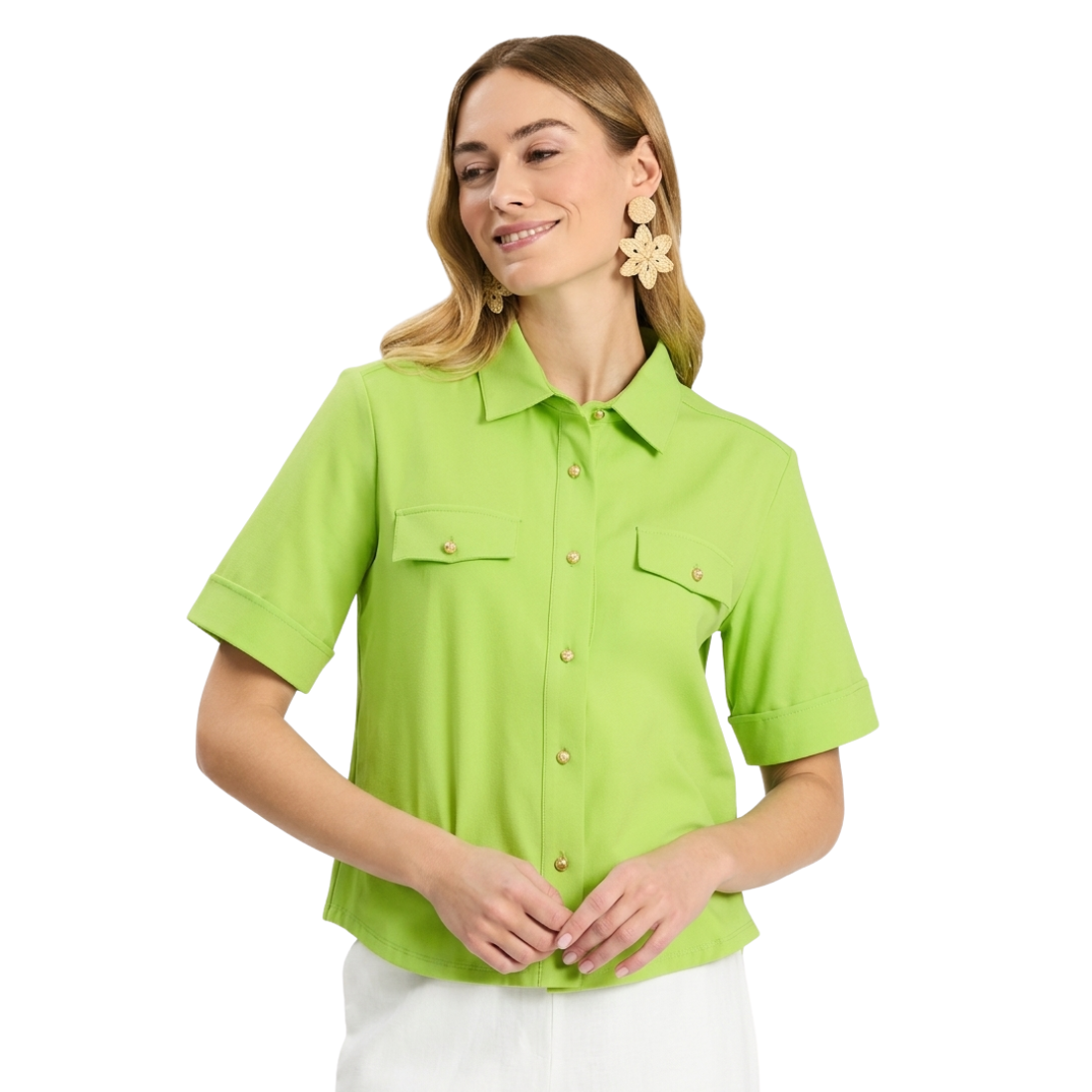 Tyler Boe Gold Button Club Shirt