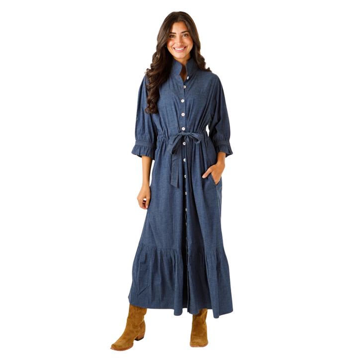 Holly Shae Catherine Dress Stretch Denim