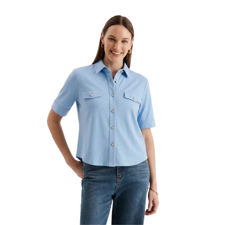 Tyler Boe Gold Button Club Shirt