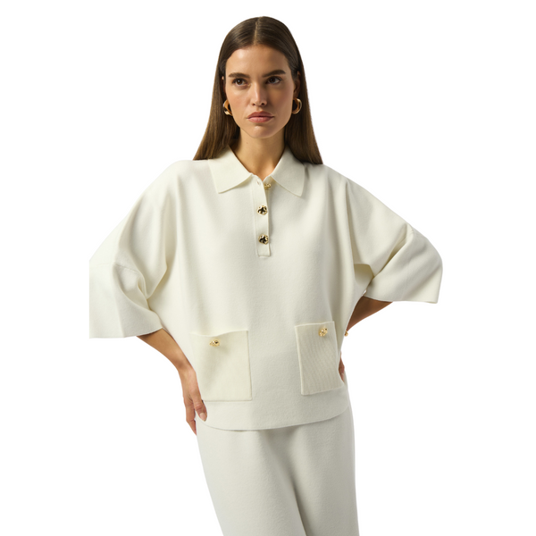 Joseph Ribkoff Sweater Knit Boxy Pullover