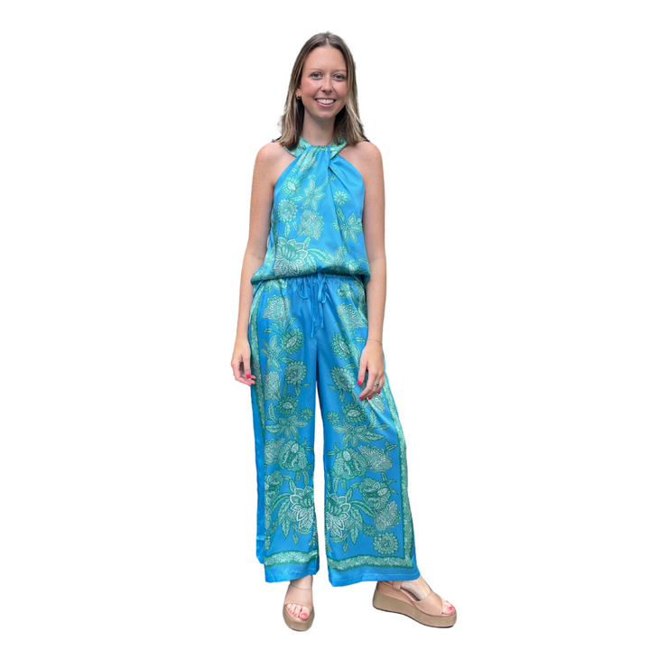 Coastal Aqua Pants