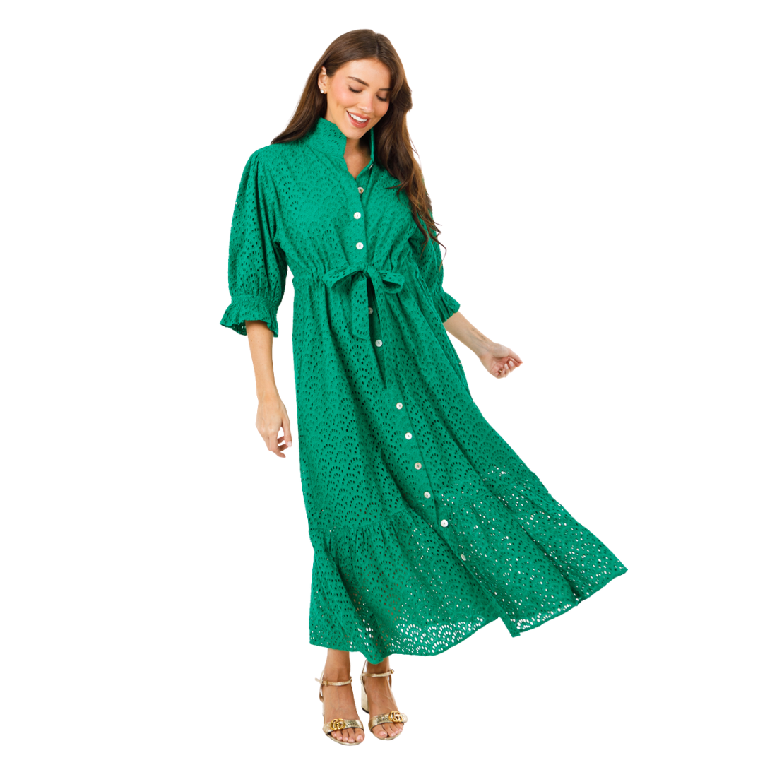 Holly Shae Catherine Dress Eyelet – Amelia's Apparel