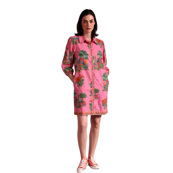 Maude Vivante Ava Dress Pink Isles