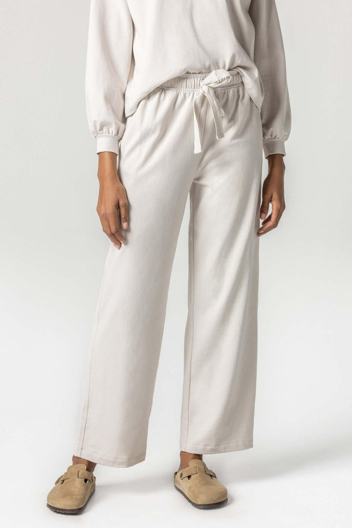 Lilla P Drawstring Pants Alabaster