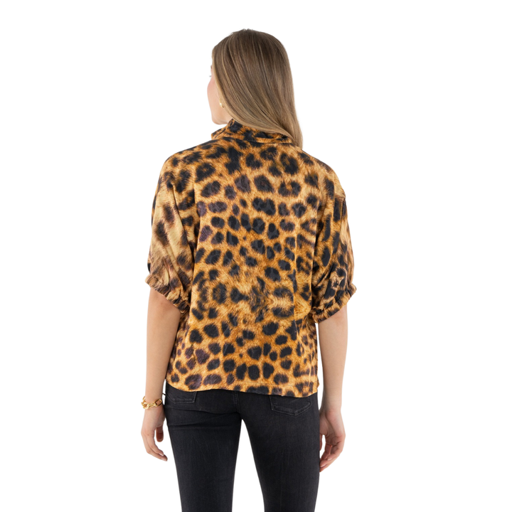 Emily McCarthy Poppy Top Leopard