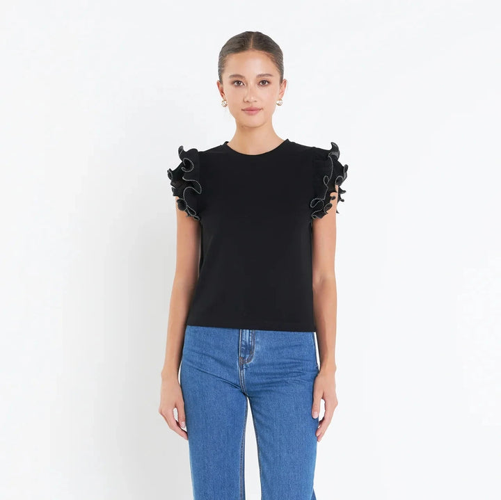 Remy Ruffle Top