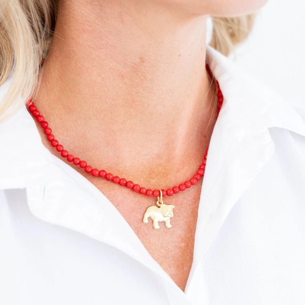 Susan Shaw Alys Bulldog Necklace