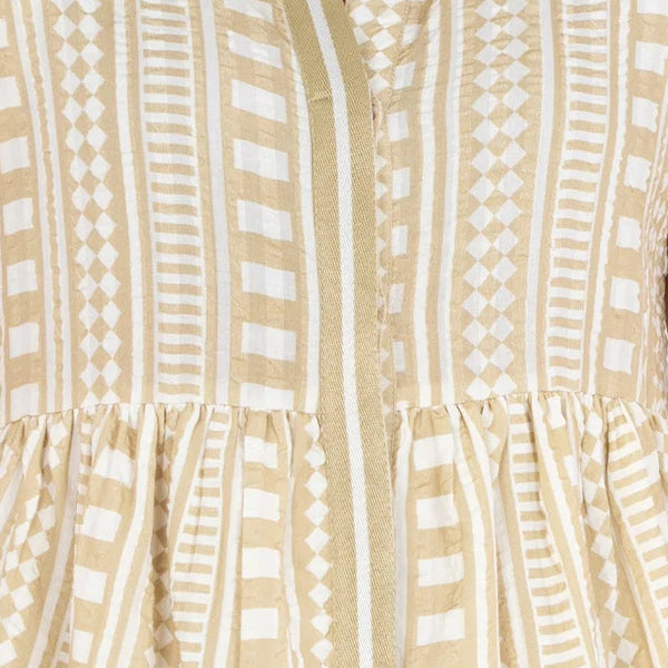 Emily McCarthy Dolce Dress Piazza Stripe
