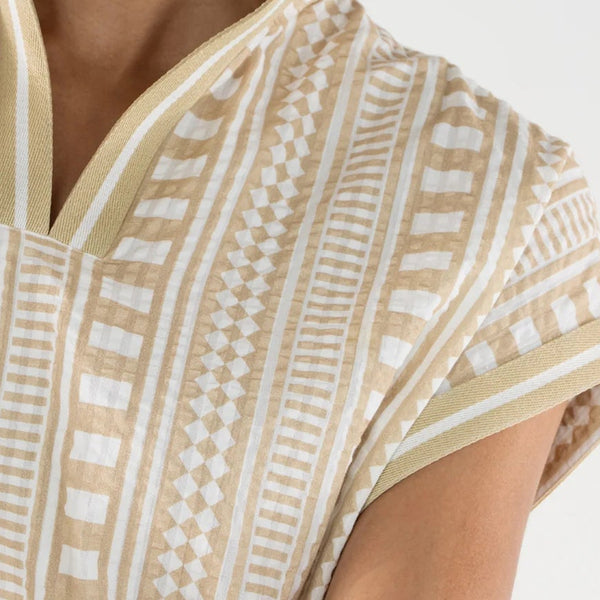 Emily McCarthy Riviera Top Piazza Stripe