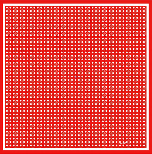 Swells Red Rattan Scarf