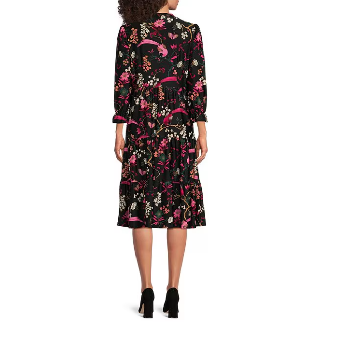 Jude Connally Maggie Dress Floral Menagerie