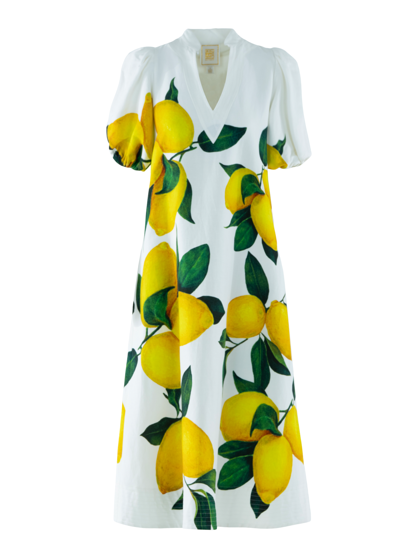 Emily McCarthy Hampton Dress Limone