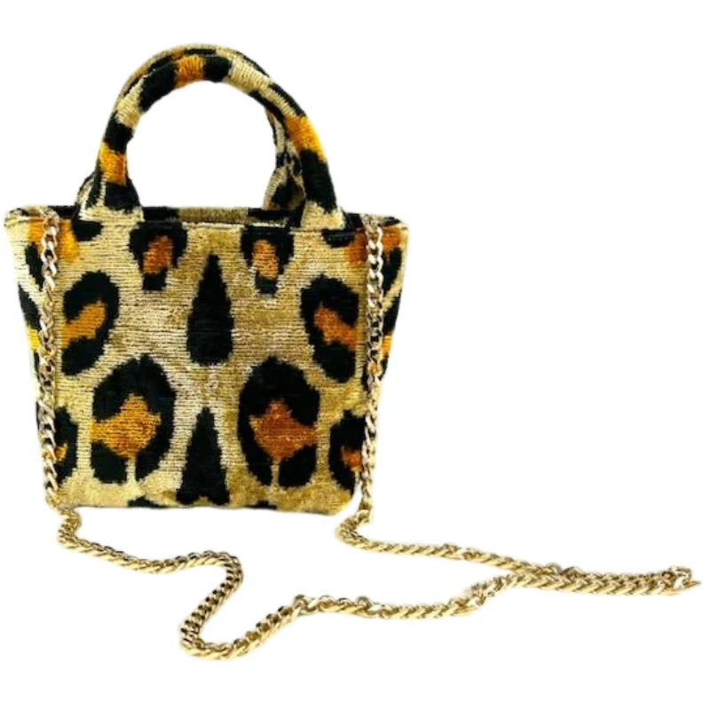 Baldiz Mini Cypress Tote Leopard