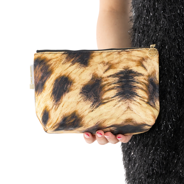 Emily McCarthy Cosmetic Bag Leopard